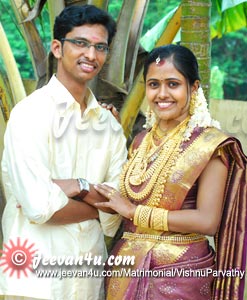 Vishnu Parvathy Wedding Photos